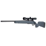 Savage Arms G4 Axis 2 XP Gray LH .22 CM 1:8" 1/2x28 20" Heavy Sporter Bbl Carbon Steel/Synth Matte BLK Rifle w/3-9x40 BDC Scope 33196 - Additional Image 1