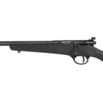 Savage Arms Rascal F-SR Single Shot Rimfire .22 LR 16.25" Heavy Bbl 1rd Synth AccuTrigger Black/Black LH Full Bolt Action Rifle 13829 - Additional Image 1