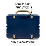 Turtlebox GameDay Series 2.0 Original Outdoor Bluetooth Speaker w/ Party Mode, Waterproof, 25hr Battery, Navy/Gold TB-ORIG-G3-NAVY-GOLD-GOLD-2 - Additional Image 3