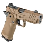 Springfield Armory 1911 DS Prodigy 9mm 4.25"Bbl Coyote Brown Handgun w/AOS Plate, U-Notch Tritium Sights, Comp, 1x17rd & 1x20rd Mags PH9117AOSCB-COMP - Additional Image 1