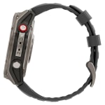 Garmin fenix 8 Pro 51 mm AMOLED Sapphire Titanium w/Graphite/Black Silicone Band GPS Smartwatch 010-03199-10