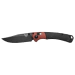 Benchmade Mini Crooked River AXIS Clip-Point Burnt Copper Black Micarta Knife 15085BK-04