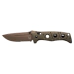 Benchmade Sibert Adamas AXIS Stud Serrated Drop-Point Olive Drab Green G10 Knife 275SFE-2