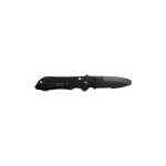 Benchmade Triage AXIS Serrated Opposing Bevel Hook Black G10 Knife 916SBK