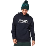 Oakley Men's Black/White S Snow Rider Long 2.0 Hoodie FOA402381-022-S - Additional Image 3