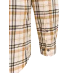 Beretta Cadet Flannel Shirt Frontier Ivory Check LU991T243501D9 - Additional Image 3