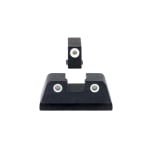 Trijicon Suppressor/Optic Height Sight Set w/ White Outline/Green Tritium Front & Rear for Glock 42,43,43x,43X MOS, 48, 48 MOS GL243-C-601174 - Additional Image 1