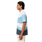 Oakley Men's Stonewash Blue M Golf Oakley Reduct Wave Polo FOA404357-6EK-M - Additional Image 4