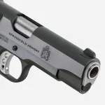 Springfield Armory 1911 Garrison .45 ACP 4.25" Bbl Blued Handgun w/ Low profile 3-Dot Sights, 1x7rd Mag PX9418 - Additional Image 2