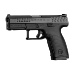 CZ P-10 C Optics-Ready 9mm 10rd Ported Barrel/Slide Blk Handgun w/Polymer Frame, Nitride Slide, Fixed Sights, 3 Backstraps, Rev Mag Catch 1578