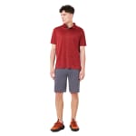 Oakley Men's Grenache Hthr XS Golf Oakley Aero Hydrolix Polo FOA404500-44D-XS - Additional Image 3