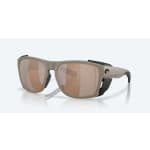 Costa Del Mar King Tide 6 Matte Sand Frame CopperSilver Mirror 580G Lens 06S9112-91120958 - Additional Image 1