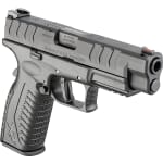 Springfield Armory XD(M) Elite 9mm 4.5" Bbl Black Optic Ready CA Compliant Handgun w/ Fiber Optic Sights, TacRack RS, 2x10rd Mags XDME9459BOSPCA - Additional Image 1