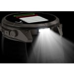 Garmin Fenix 9 Pro 51mm Titanium Smartwatch w/ Built-In Flashlight, AMOLED Display, Graphite-Black Silicone Band 010-04337-25 - Additional Image 12