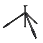 REVIC Optics Packer 3.7" to 60.6" 26.5lbs Capacity 4-Section Carbon Fiber Tripod w/ Rubber & Spiked Feet, Carrying Case PD-G5000 - Additional Image 2