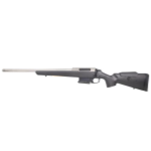 Tikka T3X Ctr Stainless Steel 223 REM NS 20 BBL 1:1/8 5/8x24 TPI LH 10RD Synth ADJ CHK / Black J03583