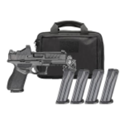 Springfield Armory Echelon 4.0C Compact 9mm 4" Bbl Black Handgun w/ Viridian RFX11 Optic, Pistol Bag, 1x15rd & 3x18rd Mags EC9409B-PAC - Main Image