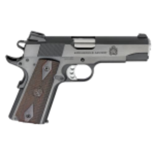 Springfield Armory 1911 Garrison 9mm 4.25" Bbl Blued Handgun w/ Low profile 3-Dot Sights, 1x9rd Mag PX9417 - Main Image