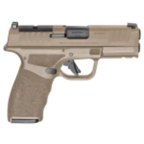 Springfield Armory Hellcat Pro 9mm 3.8" Bbl FDE Optic Ready Handgun w/ Tritium Sights. 1x15rd & 1x17rd Mags HCP9379FOSP - Main Image