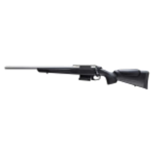 Tikka T3X Ctr Stainless Steel 6.5 Creedmoor NS 24 BBL 1:1/8 5/8x24 TPI LH 10RD Synth FIX CHK / Black J04027