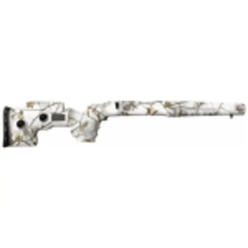 GRS Hydrodipped Fenris Weatherby Short-Action 755mm Stock w/ .5" Limbsaver, Adjustable LOP & Cheekpiece, Snow Camoflage 106534 - Main Image