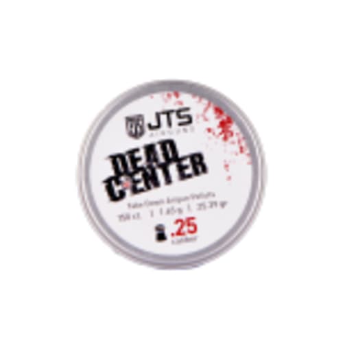 JTS Dead Center Precision .25 Cal 1.645g (25.39gr) Domed Pellets (150 ct) Bulk Package JAC102 - Main Image