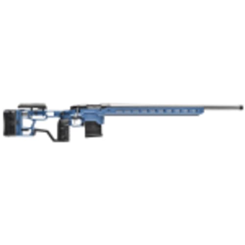 Bergara Premier Series Competition Elite 6mm Dasher 1:7.5 5/8x24 26" Bbl Flat Trigger Elite Chassis Titanium Blue Rifle w/(1) 12rd Mag BPR35-6DSH - Main Image