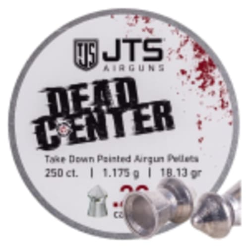JTS Dead Center Precision .22 Cal 1.175g (18.13gr) Pointed Pellets (250 ct) Bulk Package JAC108 - Main Image