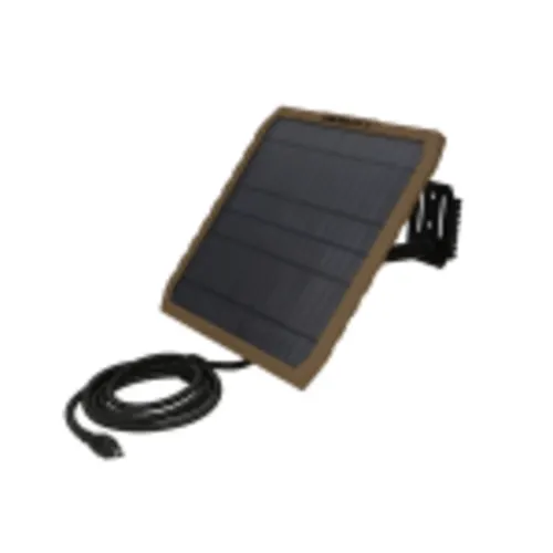 Muddy 10" Solar Panel & Rechargeable 3000mAh Lithium-Ion Battery Pack w/ 6ft Insulated Cable, USB Charging Port & Cable MUD-SOLP3X10 - Main Image