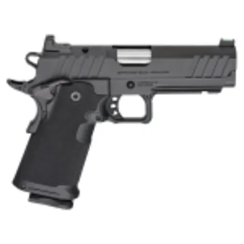 Springfield Armory 1911 DS Prodigy 9mm 4.25" Bbl Black Handgun w/ AOS Plate, U-Notch Fiber Optic Sights, 1x17rd & 1x20rd Mags PH9117AOS - Main Image
