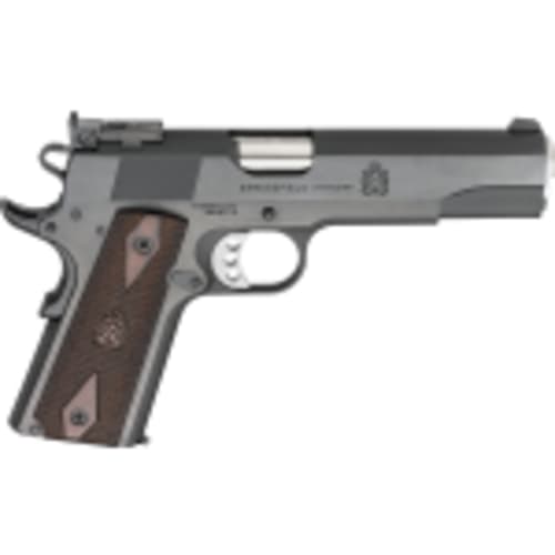 Springfield Armory 1911 Garrison .45 ACP 5" Bbl Blued Handgun w/ Target Adj Rear Sight, 1x7rd Mag PX9420-ADJ - Main Image