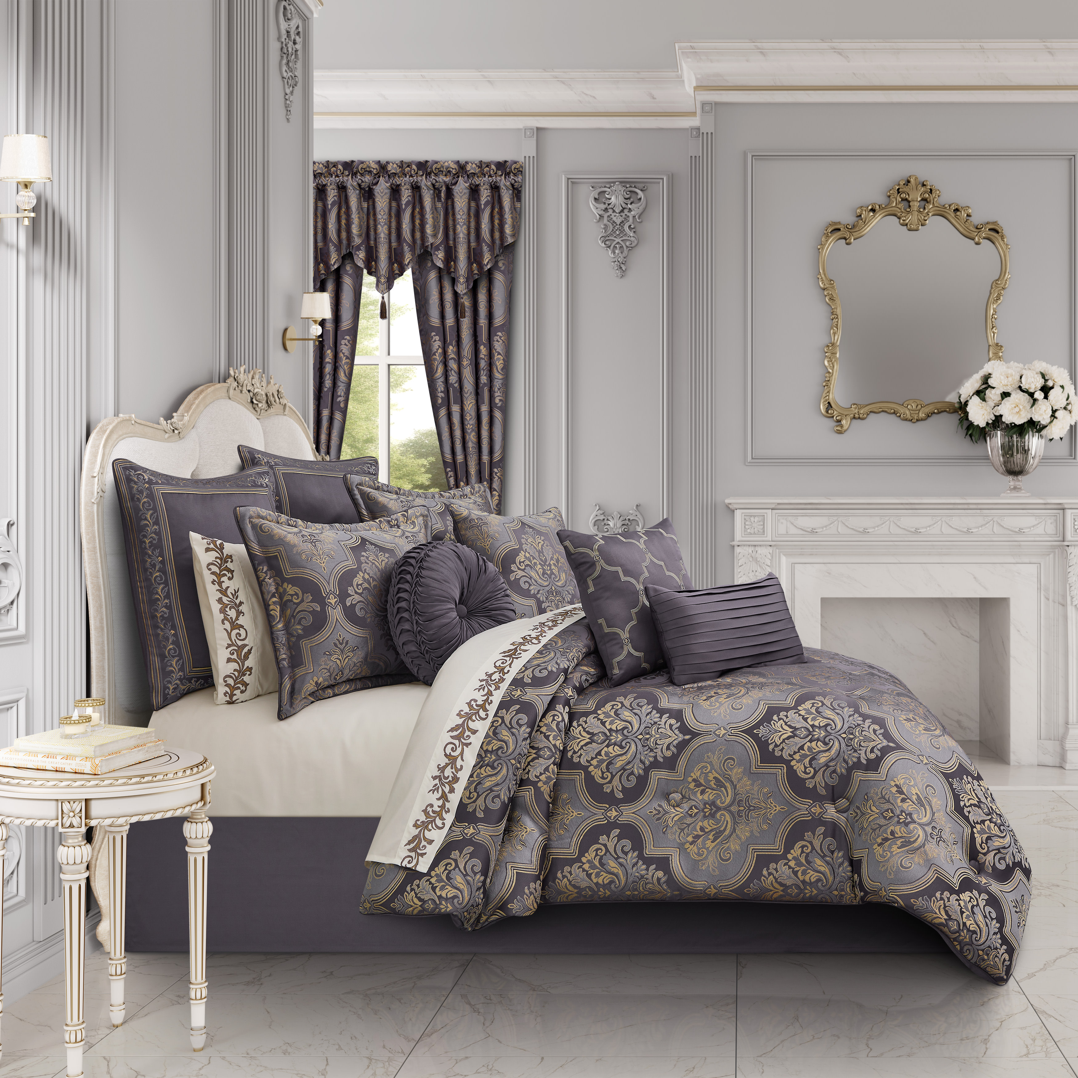 Lavender Queen 4Pc. Comforter Set