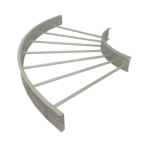 Swage Ladder Tray Horizontal Elbows 90° [9F]