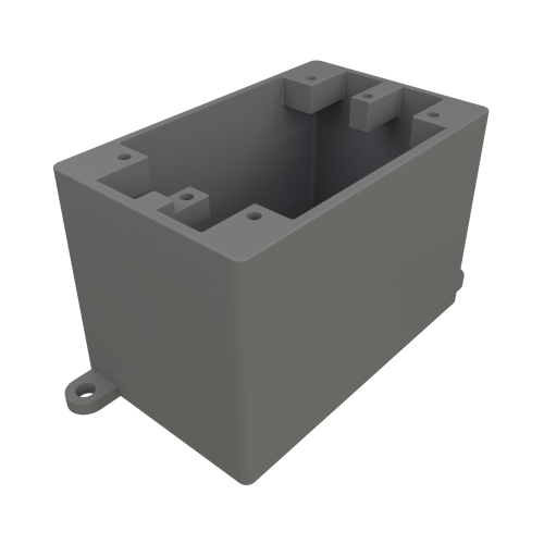 PVC Single Gang Device Boxes - FD Deep