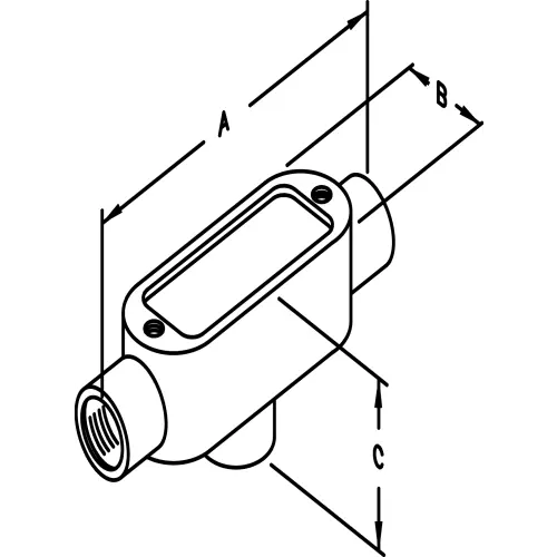 Form 5 Aluminum Threaded Conduit Bodies - TB
