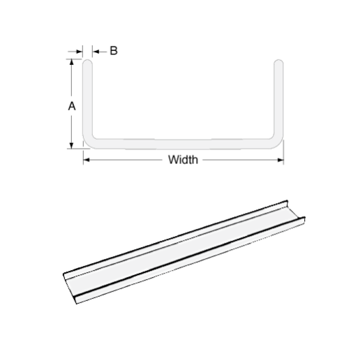 Fiberglass Channel Tray