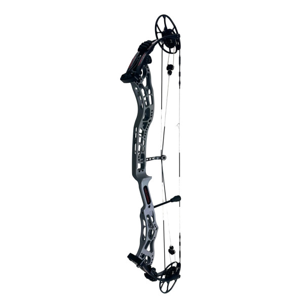 Darton High Peformance Target Bow 36151 Departure Pro RH 50/60 lbs Stone Grey Black Limbs 36151
