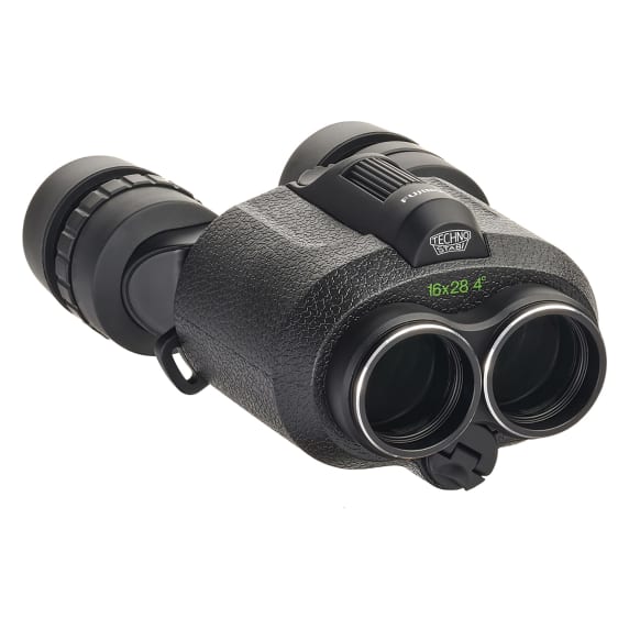 Fujinon Techno-Stabi TS 16x28 WP Compact Waterproof Binoculars w/ Electronic Stabilization, Battery, Soft Case, Neckstrap 600022987