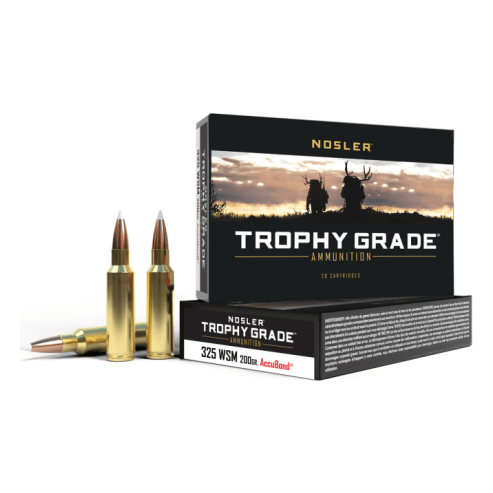 Nosler Trophy Grade TGA - 325 WSM 200g AB SP (20ct) Ammunition 60077