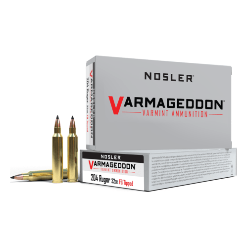 Nosler Varmageddon VGA - 204 Rug 32g VG FBT (20ct) Ammunition 65115