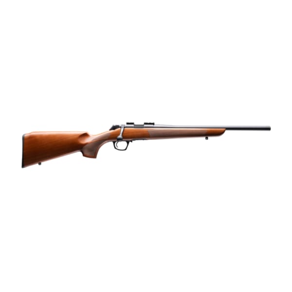 CVA Cascade Classic Rimfire .22 LR 18" 1:16" 1/2x28 Bbl Blued/Wood Rifle w/Thread Protector &amp; 2-Piece Rails CR2202