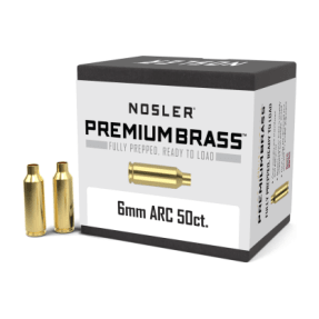 Nosler Premium Brass Box - 6mm ARC (50ct) 10272