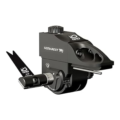 QAD UltraRest TRi Target Rest QAD LH Blk Arrow Rest UTQBK-L