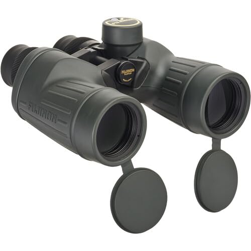 Fujinon Polaris 7x50 FMTRC-SX Water Resistant Binoculars w/ Built-In Compass, Lens Multicoating, Field Flattener Lenses, Rubber Coating 16330615