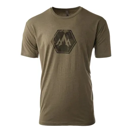 Pnuma Outdoors Lifestyle Camo Hex Tee Light Olive PSSCHO