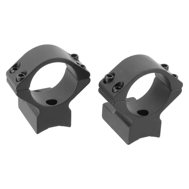 Talley 1" Casc, Ruger, Savage Rnd Rec w/AT, Stiller Pred (Pre-2018), Comp, Vent (6-48) (LA) (Ex-Front) (Ex-High) Alloy Lt. Wt. Ring Base Combo 96X725