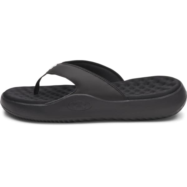 Under Armour Women's Ignite Pro 8 T Sandals Black/White 6009368-00100