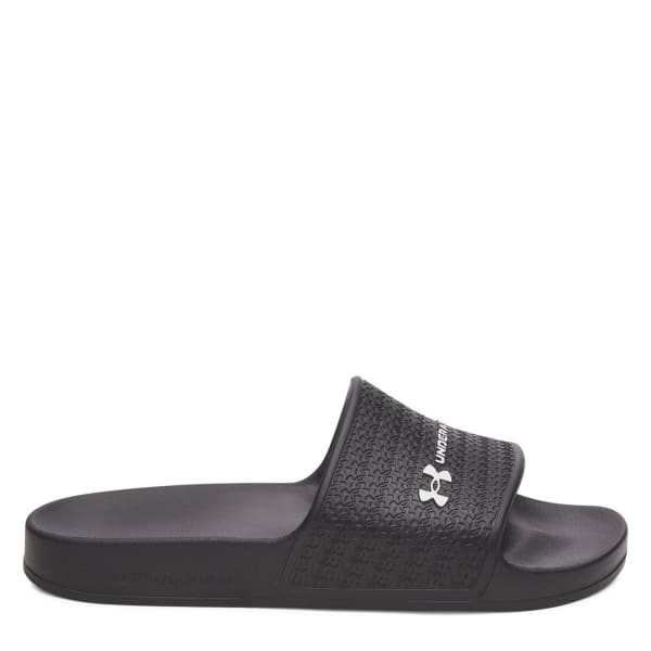 Under Armour Men's ARMR Slide Lite Sandals Black/White 6007528-00100