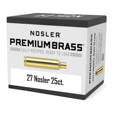 Nosler Premium Brass Box - 27 Nosler (25ct) 10145