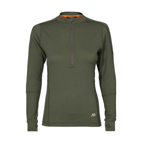 First Lite Women's Wick Quarter Zip Conifer WTWQ2CN